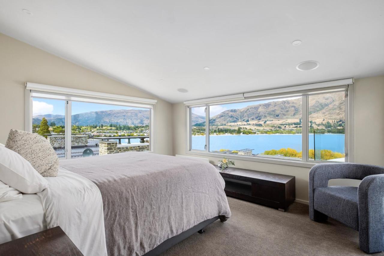 Luxury Lakeview Vista Apartment Wanaka Exteriör bild