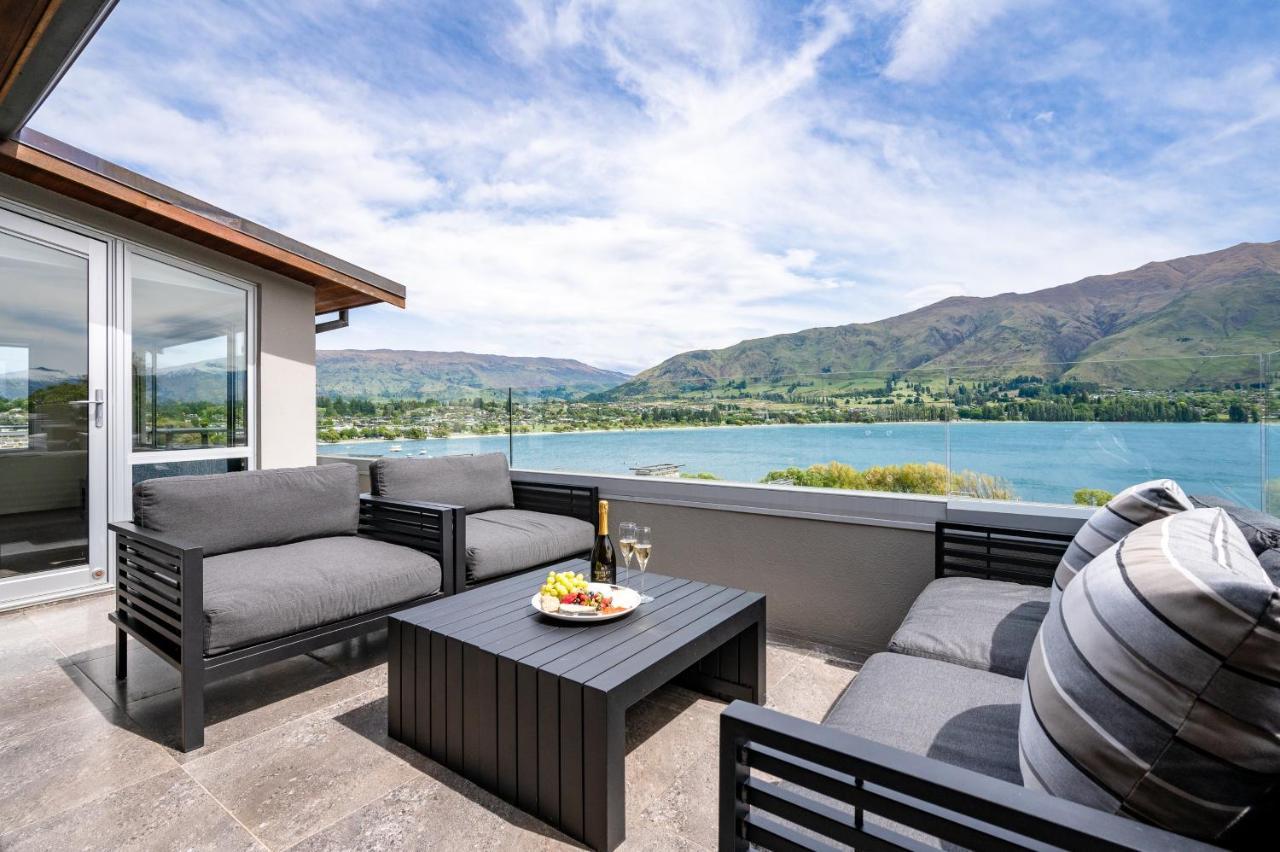 Luxury Lakeview Vista Apartment Wanaka Exteriör bild
