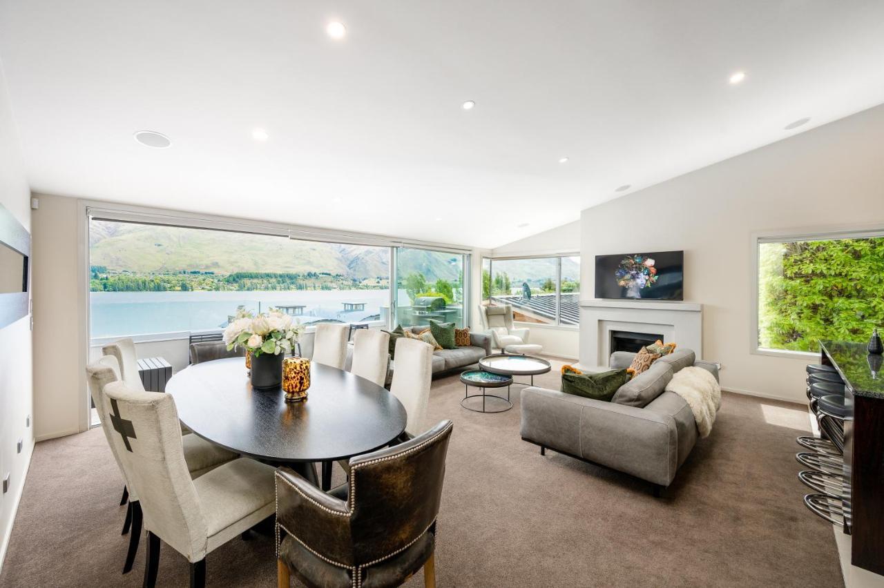 Luxury Lakeview Vista Apartment Wanaka Exteriör bild
