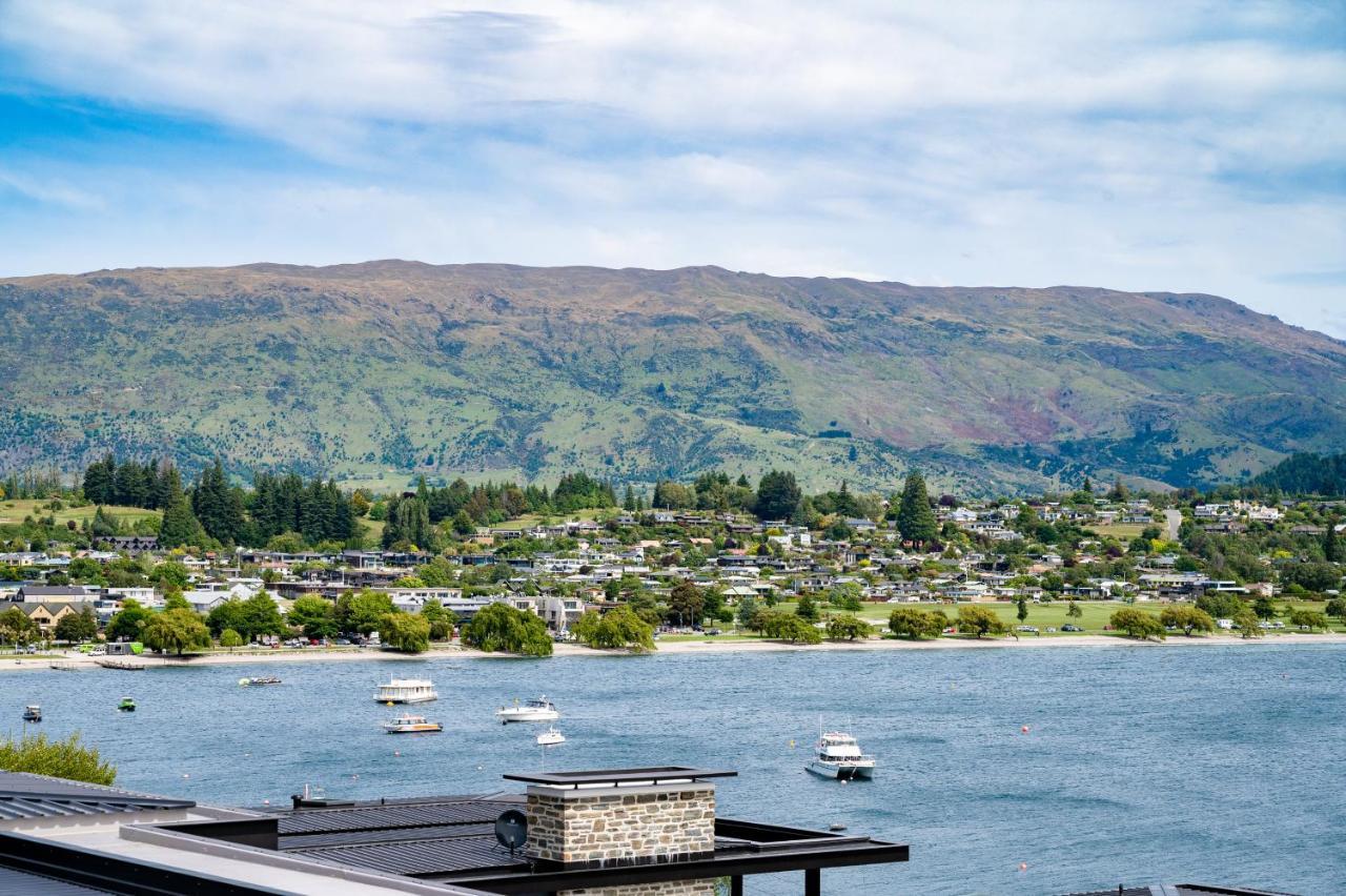 Luxury Lakeview Vista Apartment Wanaka Exteriör bild